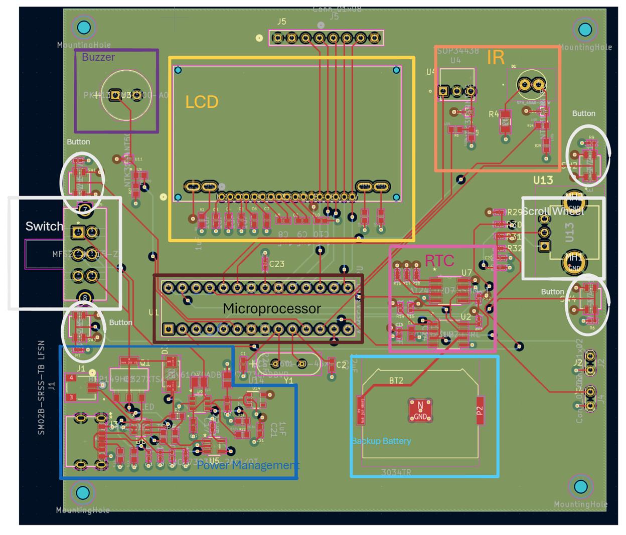 Figure 9: PCB Layout Revision 1